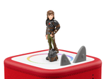 How to Train Your Dragon Tonie on a Red Toniebox