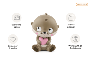In Otter Words, I Love You Tonie audio figurine from the sing & dance category, inspiring audio journeys and imaginative play