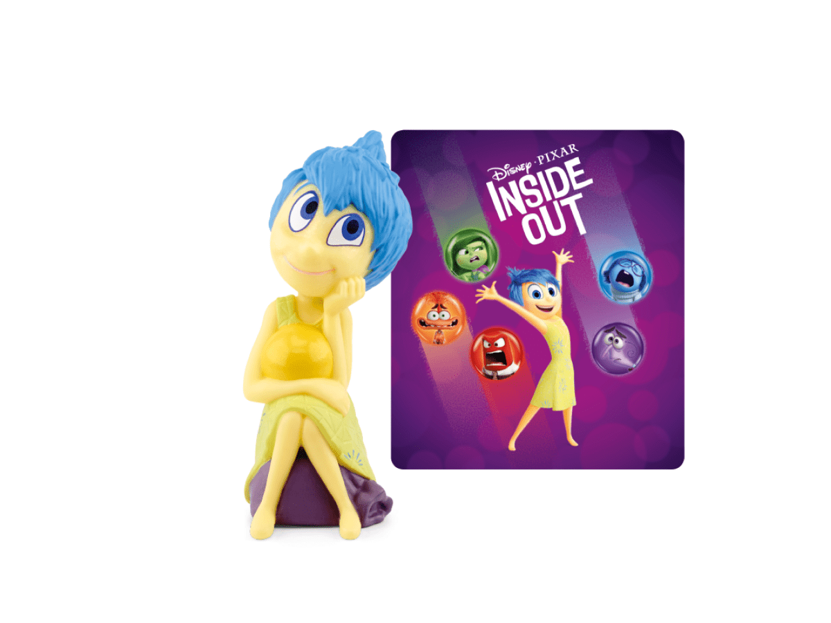 Disney & Pixar Inside Out Tonie with a branded content card