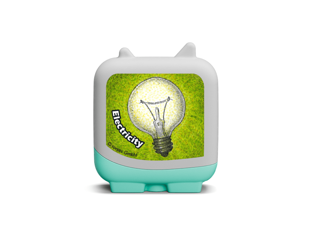 Inventions and Innovation audio figurine for the Toniebox, which plays audio content