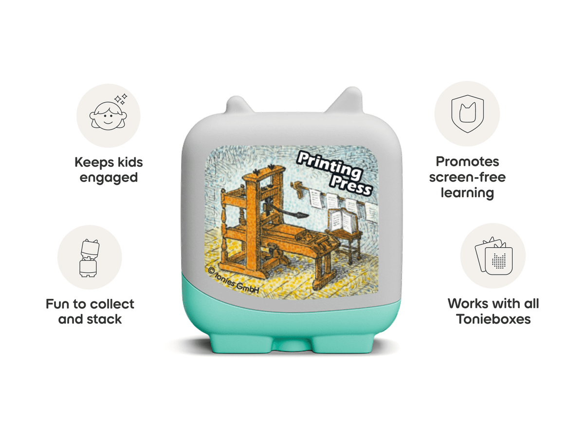 inventions and innovation audio figurine from the learning category, inspiring audio journeys and imaginative play