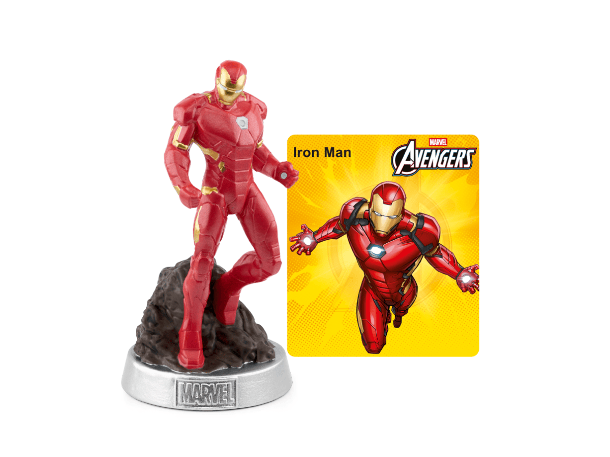 MARVEL Iron Man Tonie audio figurine with content illustration