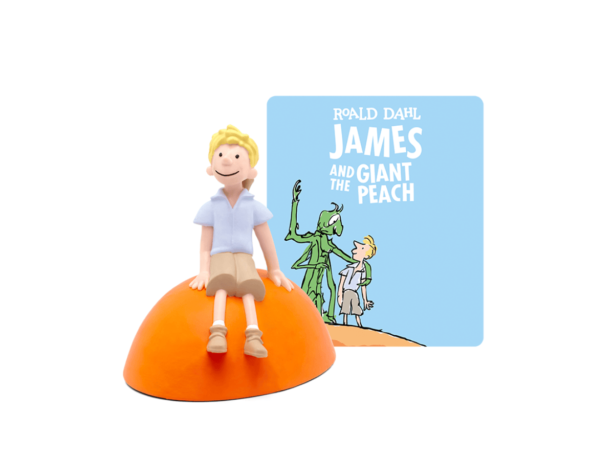 Roald Dahl: James & the Giant Peach Tonie audio figurine with content illustration
