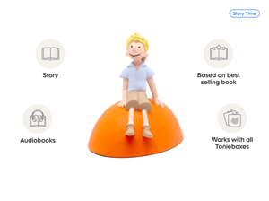 Roald Dahl: James & the Giant Peach Tonie audio figurine, inspiring audio journeys and imaginative play