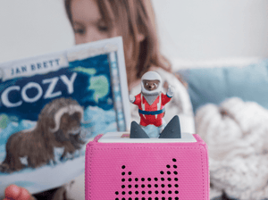 Child Playing With Jan Brett Collection Tonie