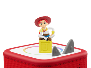 Disney & Pixar Toy Story 3 & 4: Jessie Tonie on a Red Toniebox