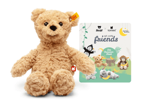 tonies® x Steiff Jimmy Bear Plush Tonie with a branded content card