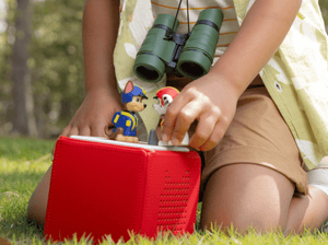 Child Playing With Paw Patrol Jungle Pups: Chase Tonie