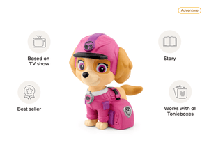 Jungle Pups Skye Tonie audio figurine, inspiring audio journeys and imaginative play