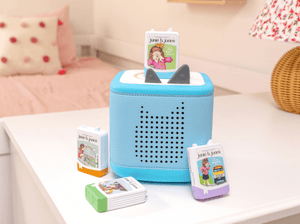 Lifestyle Image Of A Toniebox 2 And Junie B Jones