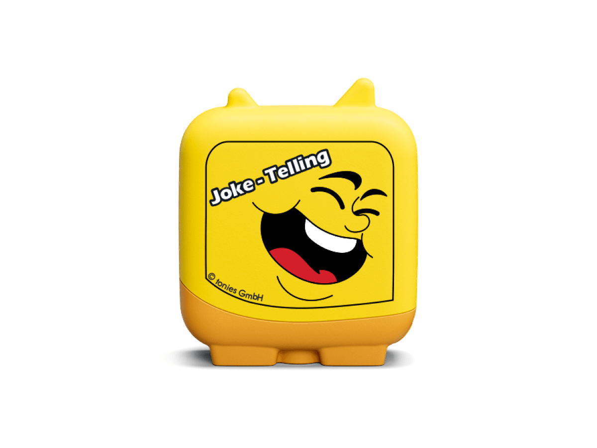 kid comedy clever tonies audio figurine for the Toniebox, which plays audio content