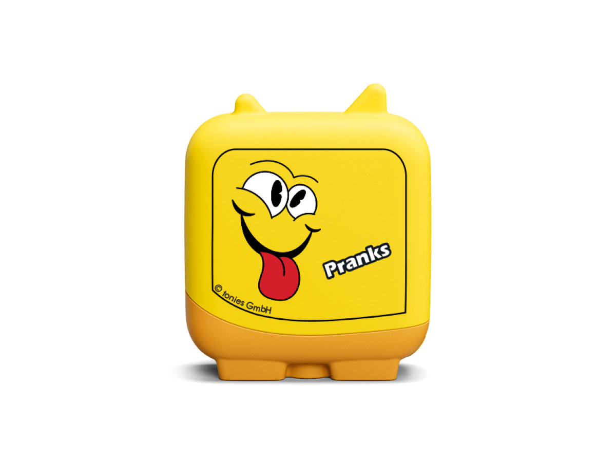 kid comedy clever tonies audio figurine for the Toniebox, which plays audio content