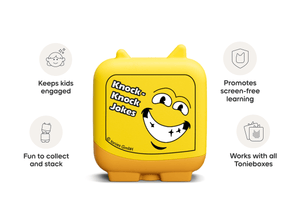 kid comedy audio figurine, inspiring audio journeys and imaginative play