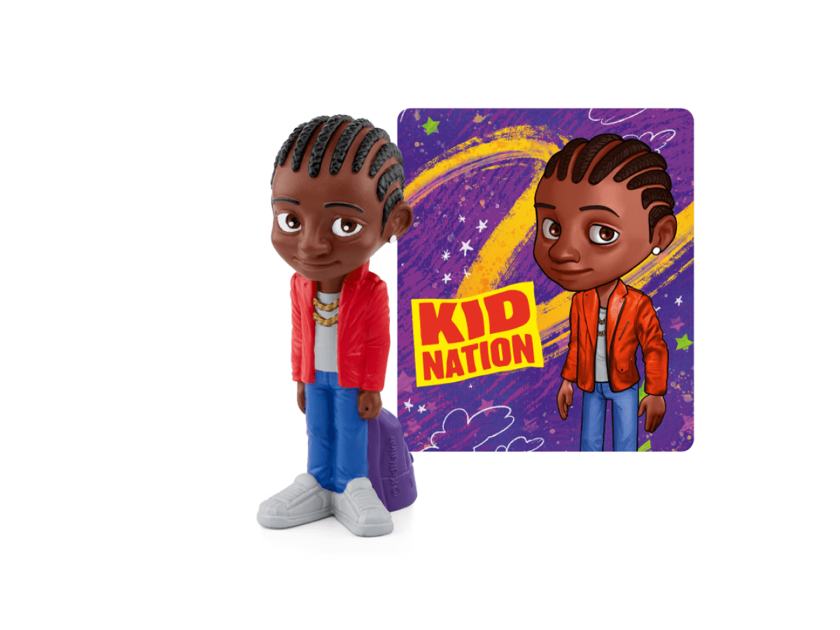 KidNation Tonie with a branded content card