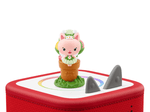 Gabby's Dollhouse - Kitty Fairy on a red Toniebox 2 ready to play audio stories and songs