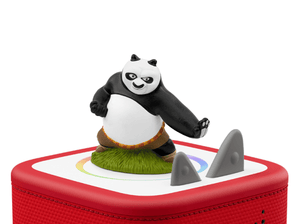 Kung Fu Panda Tonie on a Red Toniebox