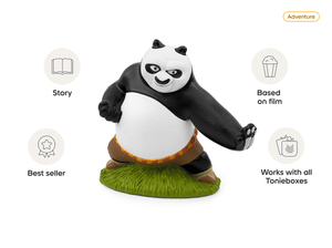 Kung Fu Panda Tonie audio figurine, inspiring audio journeys and imaginative play