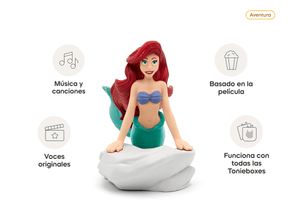 Disney La Sirenita Tonie (en Español) audio figurine, inspiring audio journeys and imaginative play
