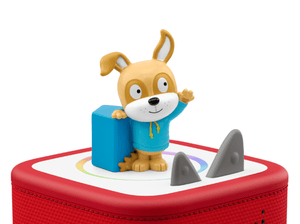 Lalinos - Cosmo on a red Toniebox 2 ready to play audio stories and songs