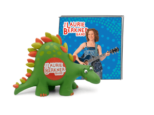 Laurie Berkner Tonie with a branded content card