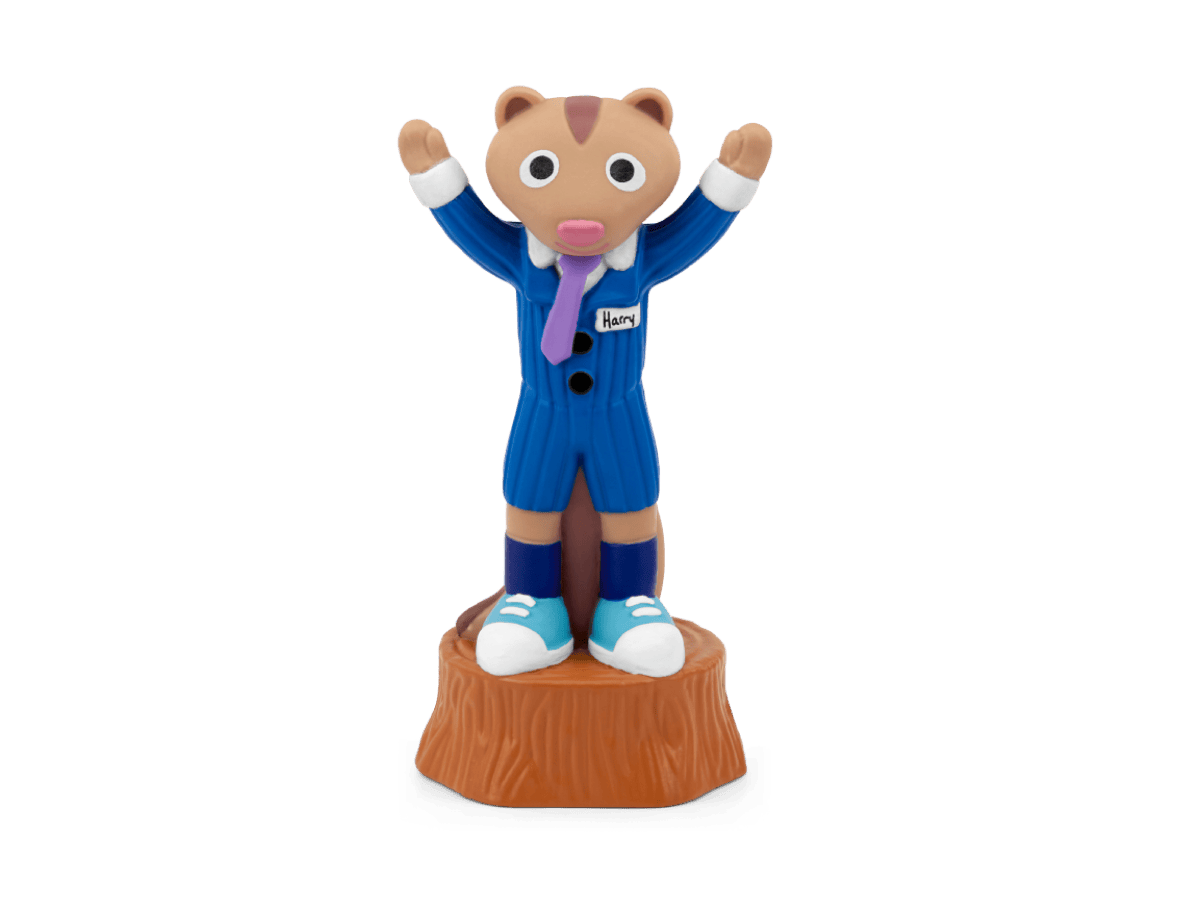 Laurie Berkner 3- Harry The Chipmunk's Treasure Hunt Tonie audio figurine for the Toniebox, which plays audio content
