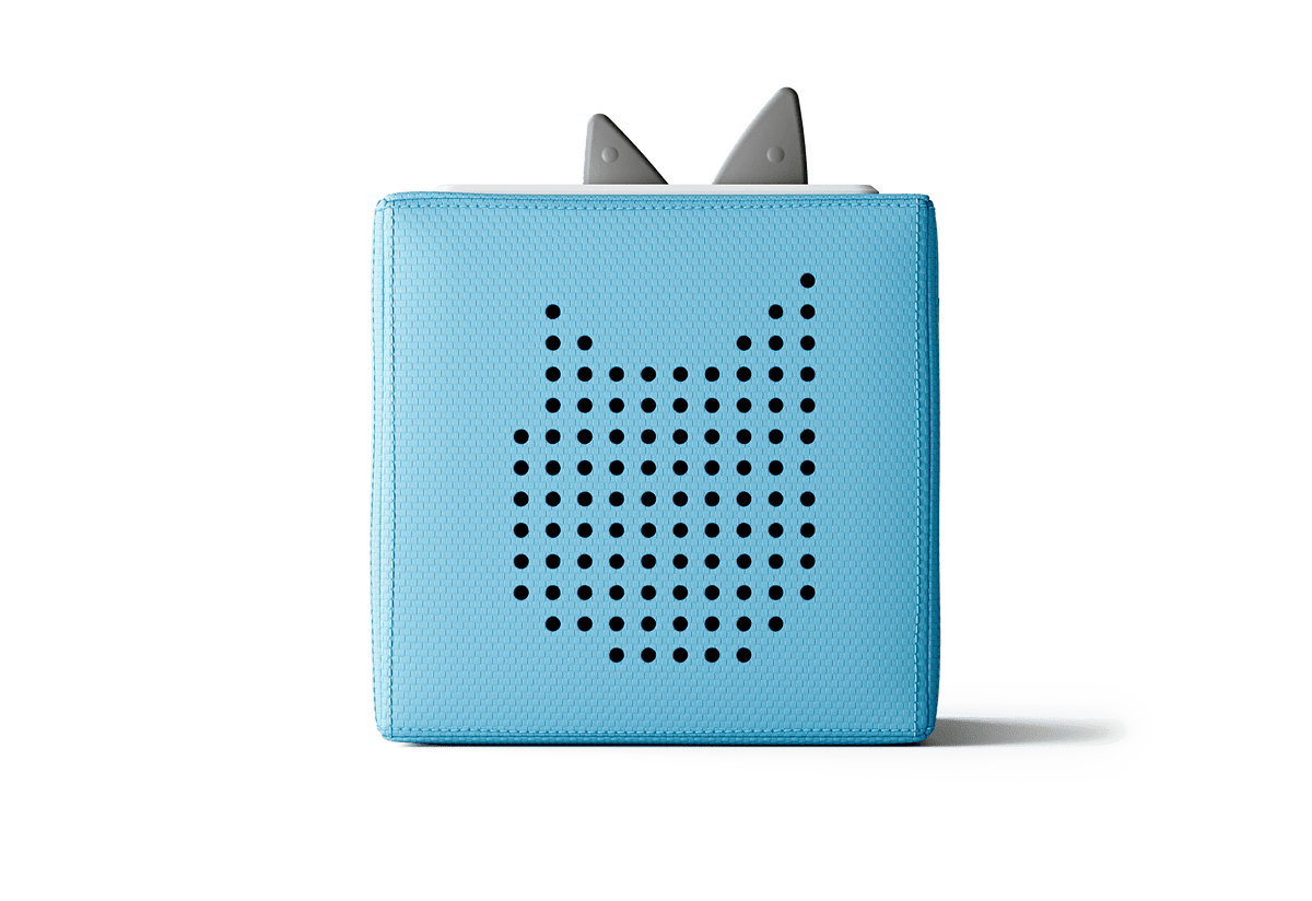 Blue Toniebox - Straight on view