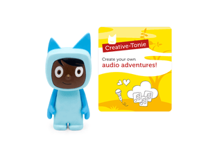 Light Blue with Dark Hue Creative-Tonie with a branded content card