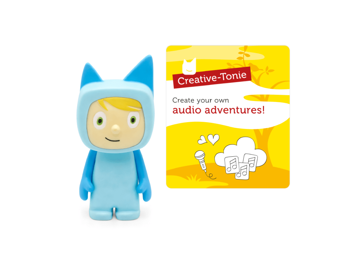 Light Blue with Light Hue Creative-Tonie with a branded content card