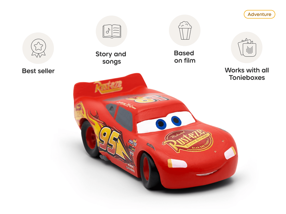 Cars audio figurine, inspiring audio journeys and imaginative play