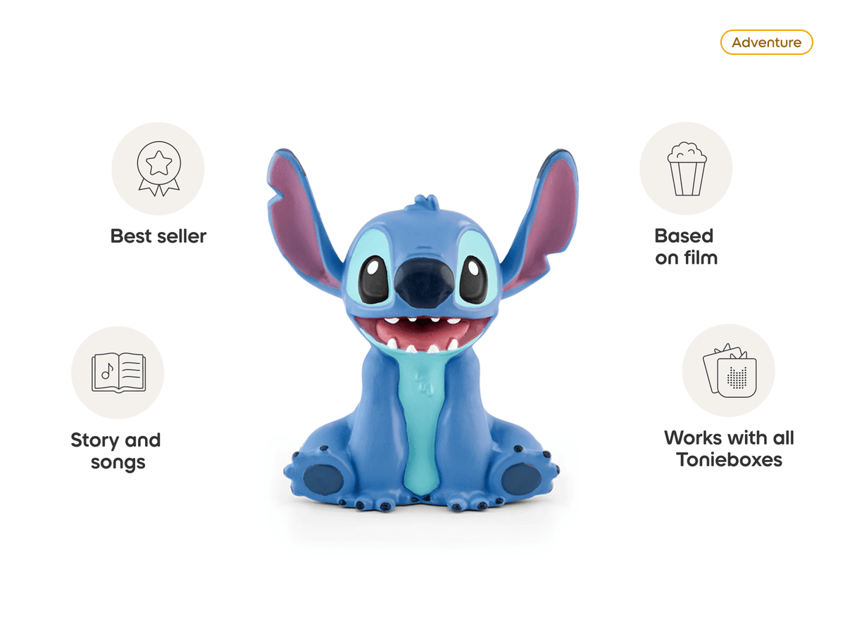 Lilo & Stitch audio figurine, inspiring audio journeys and imaginative play