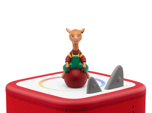 Llama Llama Tonie on a Red Toniebox
