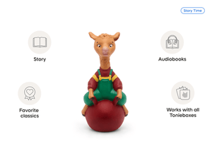 Llama Llama Tonie audio figurine, inspiring audio journeys and imaginative play