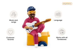 Lucky Diaz audio figurine inspiring audio journeys and imaginative play