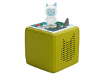 Full View of Yeti Tonie on On the Magic Topper on Green Toniebox