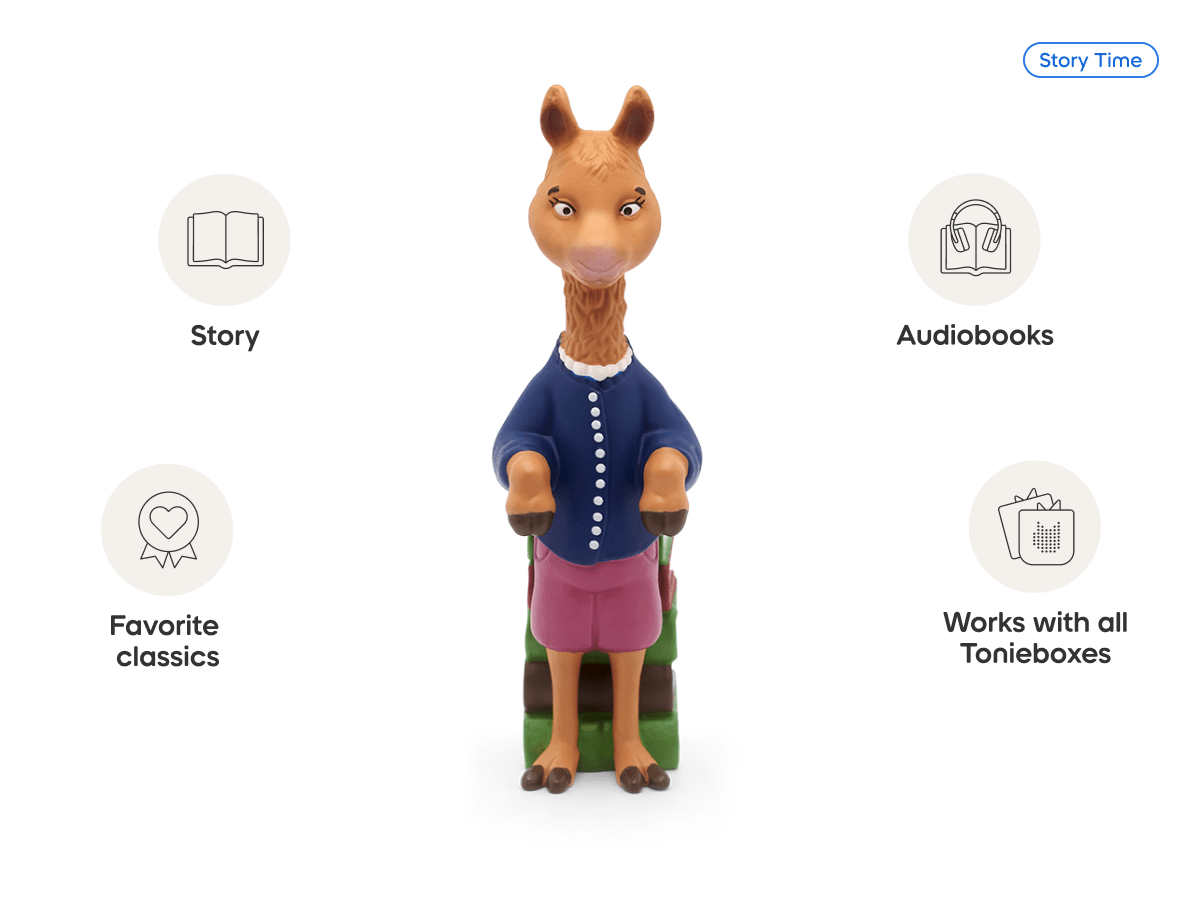 Llama Llama Mama Llama Tonie audio figurine, inspiring audio journeys and imaginative play