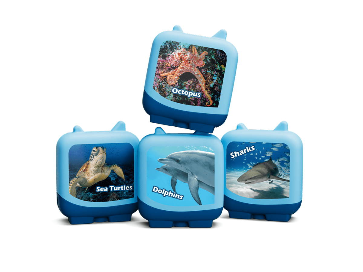 Marine life clever tonies audio figurine for the Toniebox, which plays audio content
