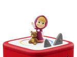 Masha & the Bear Tonie on a Red Toniebox