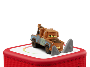 Disney & Pixar Cars: Mater Tonie on a Red Toniebox