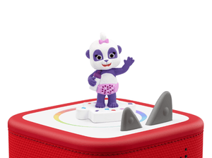 Word Party Presents: Math! Tonie on a Red Toniebox