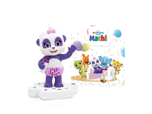 Word Party Presents: Math! Tonie with a branded content card