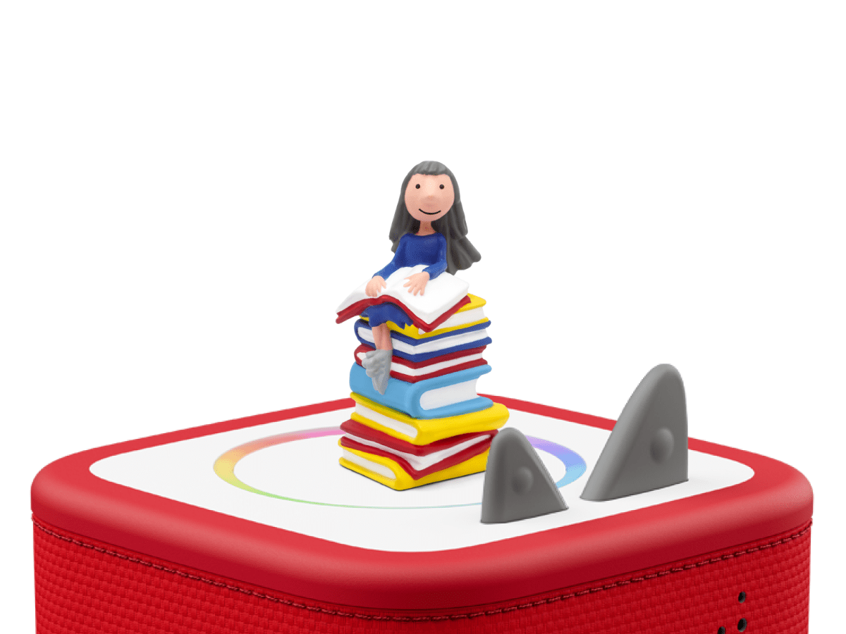 Roald Dahl: Matilda Tonie on a Red Toniebox
