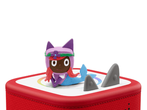 Mermaid Creative-Tonie on a Red Toniebox