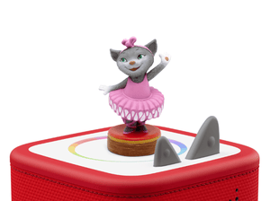 Mia Tonie on a Red Toniebox