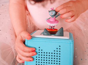 Child Playing With Mia Tonie