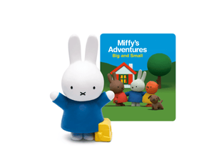 Miffy Tonie with a branded content card