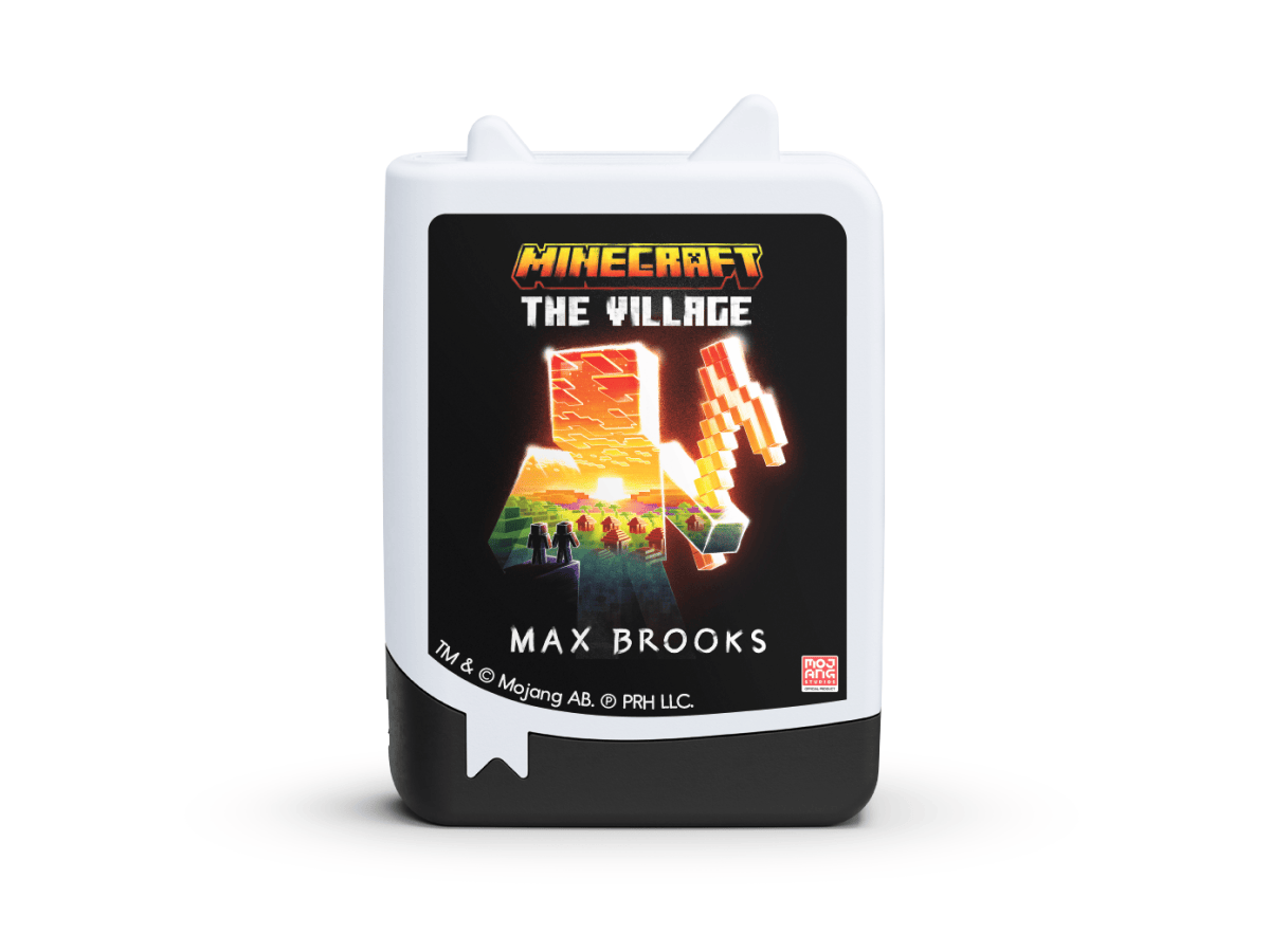 Minecraft Tonie audio figurine for the Toniebox, which plays audio content