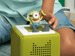 Child Playing With Despicable Me Minion Tonie