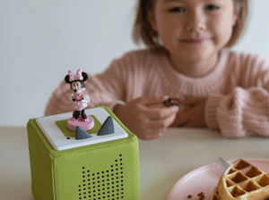 Child Playing With Disney Minnie Mouse Tonie