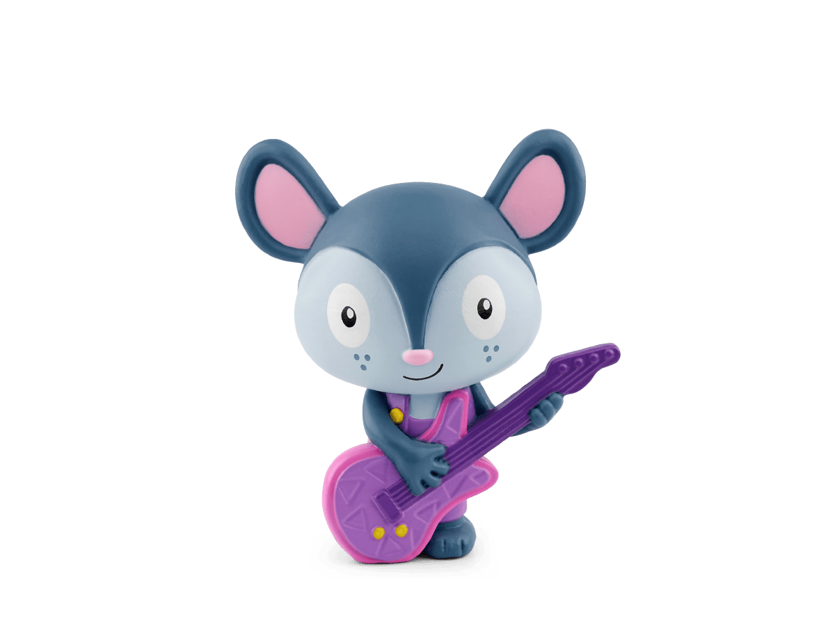 Mission Scout Tonie on a red Toniebox 2 ready to play audio stories and songs