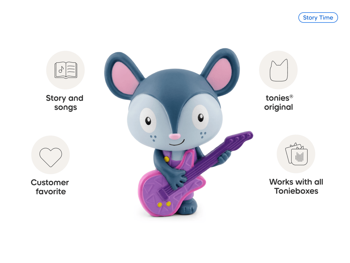 Lalalinos Mission Scout Tonie audio figurine with content illustration